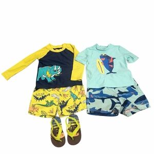 Carter's Dinosaur and Shark Swim Sets